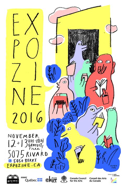 expozine poster  behance