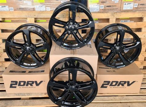 19 Zoll 2drv Wheelworld 5x112 Schwarz Glanz Alufelgen 5 112 Felgen Für