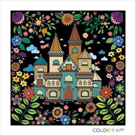 Colorfy Colorfy App Online Coloring Beautiful Gardens Coloring Books