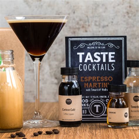 The Espresso Martini Mini Cocktail Kit - TASTE cocktails