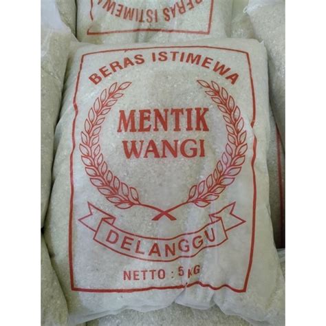 Jual BERAS MENTIK WANGI 5kg Shopee Indonesia