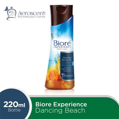 Biore Experience Body Foam Dancing Beach Sabun Mandi Botol Ml