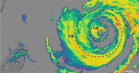 颱風卡努出現「雙眼牆」 專家：桃竹苗也要注意雨勢 生活 Ctwant