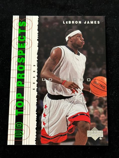 Lot Ud Top Prospects Lebron James Rc