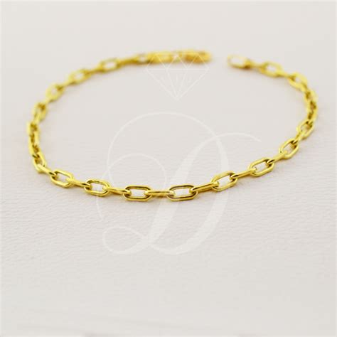 Pulsera de oro 18k para hombre Dante - Joyas para Ellos - Joyería Deyalí