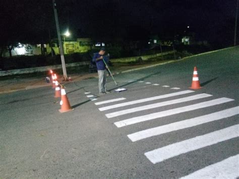 Novas Faixas De Pedestre S O Implantadas Em Belo Jardim Jardim Do Agreste