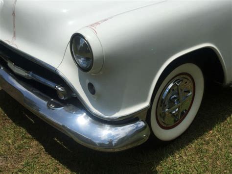 Oldsmobile Ninety Eight Sedan 1954 White For Sale 1954 Olds Custom