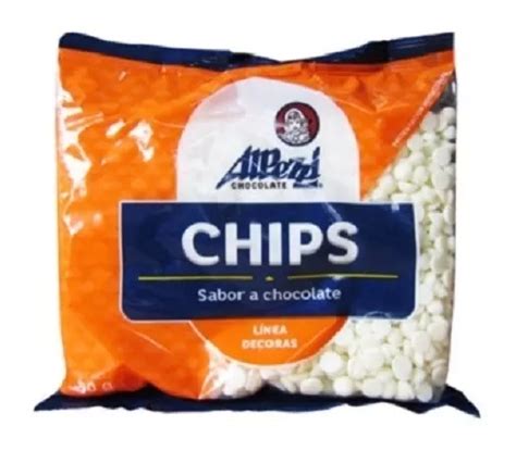 Chips Sabor Chocolate Semiamargo 1kg Marca Alpezzi Chocolates