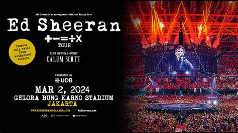 Ed Sheeran ÷x Tour 2024 In Jakarta Youtube