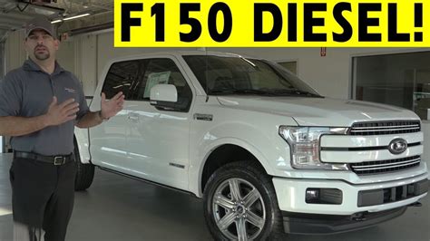 2018 Ford F150 Diesel Exterior And Interior Walkaround Youtube