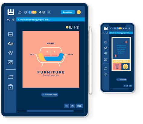 Wepik Mobile App: Free easy-to-use graphic design template editor