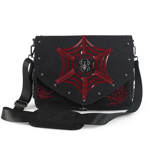Demonia Canvas Messenger Bag Demonia Cult