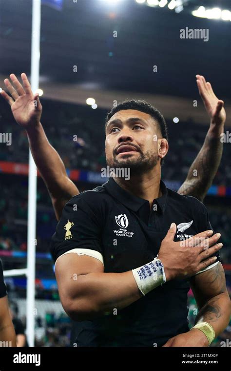 New Zealand's Ardie Savea celebrates after the Rugby World Cup ...