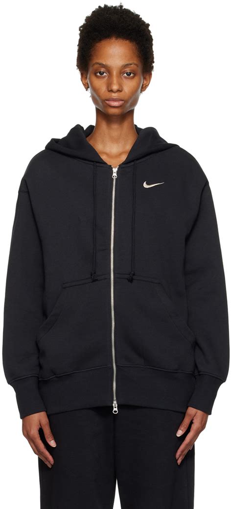 Nike Black Sportswear Phoenix Hoodie Ssense Canada