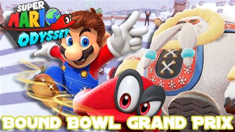 Super Mario Odyssey Snow Kingdom And Bound Bowl Grand Prix