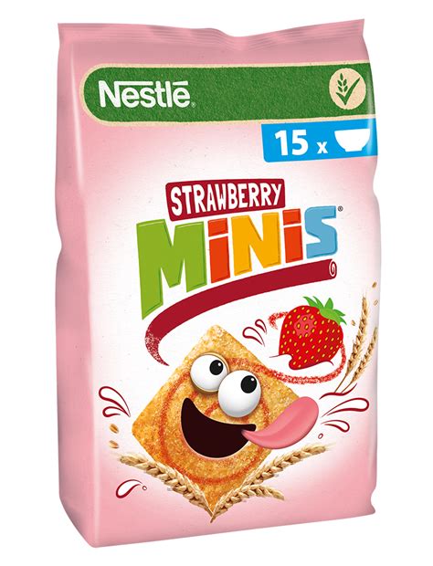 Cereale cu gust de capsuni Cini Minis Nestlé Cereals