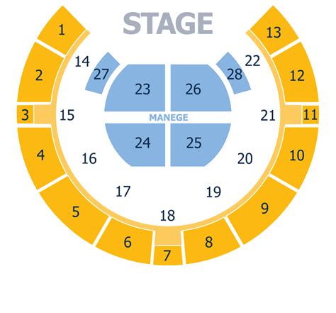 Tempodrom | Seating Plan