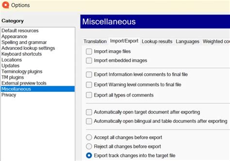 Track Changes In MemoQ Exporting Revisions While Revising