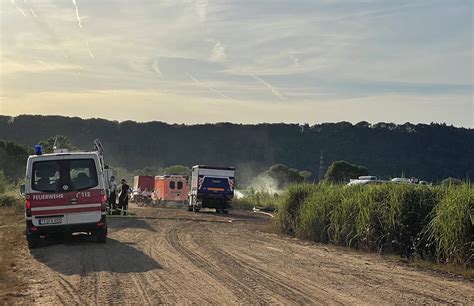 UPDATE TRIER Flächenbrände halten Feuerwehr am Sonntag erneut in Atem