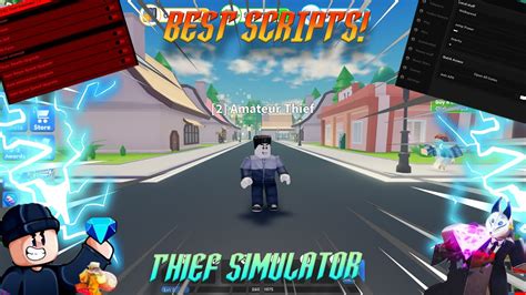 NEW ROBLOX Thief Simulator Script GUI Auto Rob Inf Money Auto