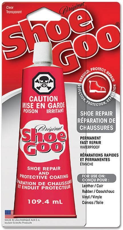 Eclectic Shoe GOO Shoe Repair Adhesive 109 4 Ml Carded Clear Liquid