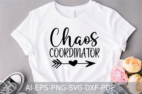 Chaos Coordinator Teacher Svg Graphic By Thecreativecraftfiles