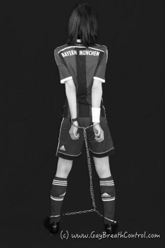 Bagged Black And White Soccer EmoBCSMSlave Gay Bondage And Breath Control