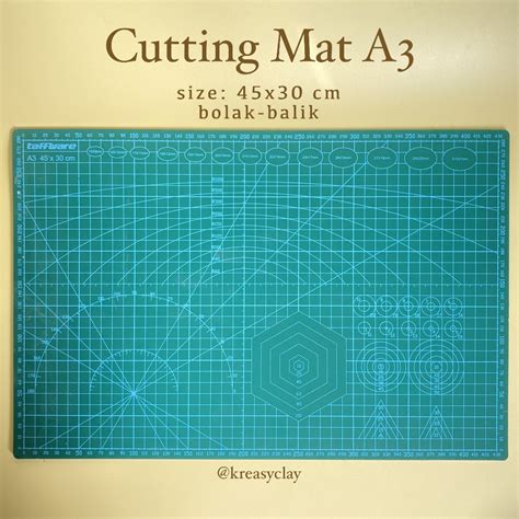 Jual Cutting Mat A X Cm Alas Potong Kerajinan Tangan Crafting