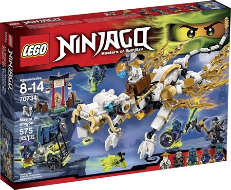 Lego Ninjago Master Wu Dragon Ninja Building Kit By Lego Amazon