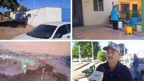 Diario Del Yaqui Se Quedan Sin Agua Nuevamente En Casa Blanca