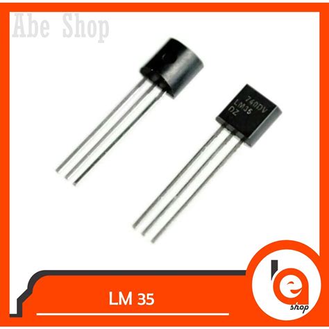 Jual LM35 Sensor Suhu LM35DZ LM 35 TO 92 Temperature Sensor For Arduin