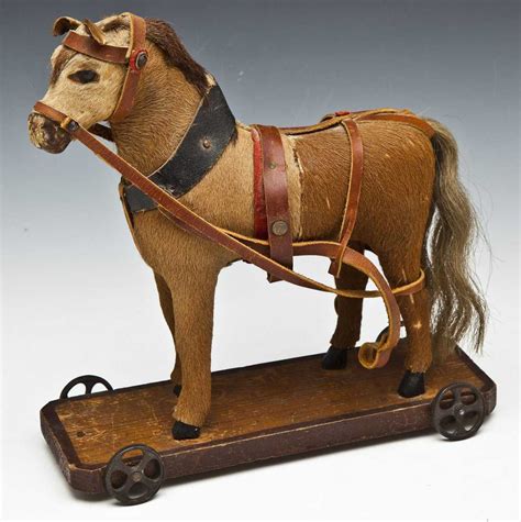 Victorian Horse Pull Toy