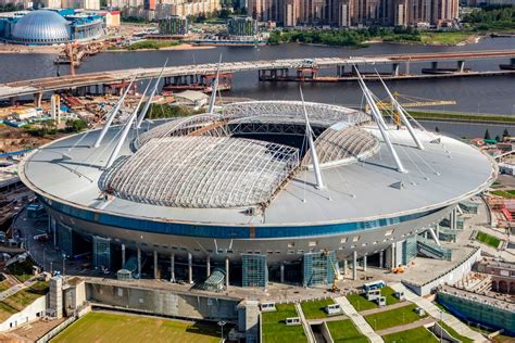 Krestovsky Stadium Saint Petersburg Structurae