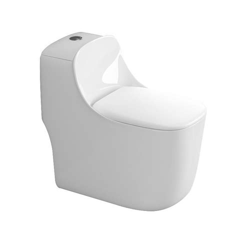 Chaozhou Sanitary Ware Wc One Piece Toilet With Double Flushing Button