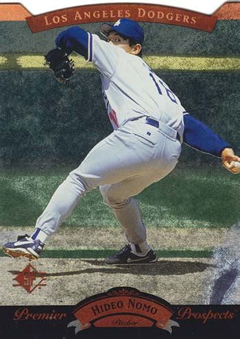 Hideo Nomo Rookie Card Guide, Checklist, Gallery and Details