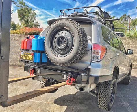 Photos Of My Custom Rear Offroad Bumper On My Subaru Forester Made By Leadfoot Offroad In