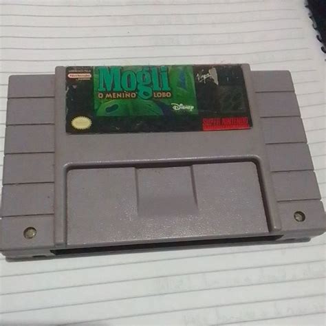 Cartucho De Super Nintendo Mogli O Menino Lobo Original Shopee Brasil