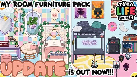 Toca Boca New Update My Room Furniture Pack Is Out Toca Life World