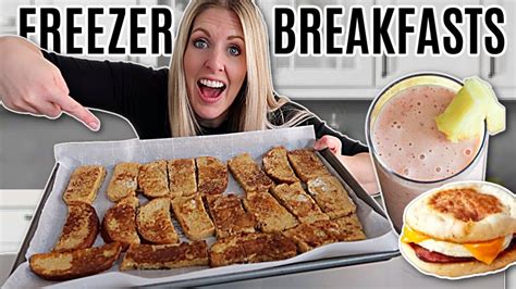 5 Make Ahead Freezer Breakfasts Grab And Go For Busy Mornings Youtube Breakfast Freezer