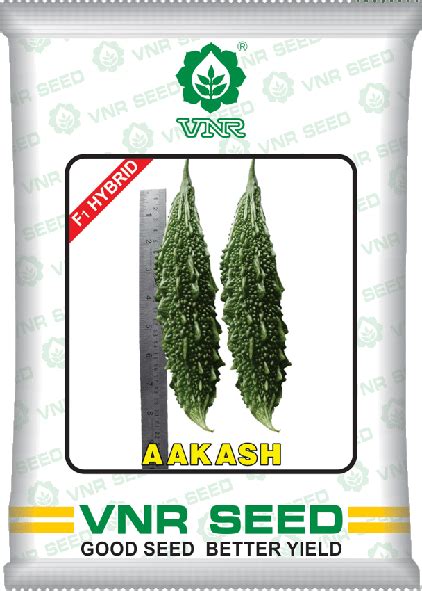 Vnr Aakash Bitter Gourd Hybrid Seeds 50 Gm Cultree India