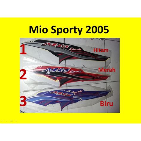 Jual Mio Sporty Motor Yamaha Sticker Striping Stripping Stiker