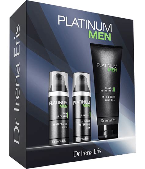 Dr Irena Eris Zestaw PLATINUM MEN 200 Ml 50 Ml 50 Ml Dr Irena Eris