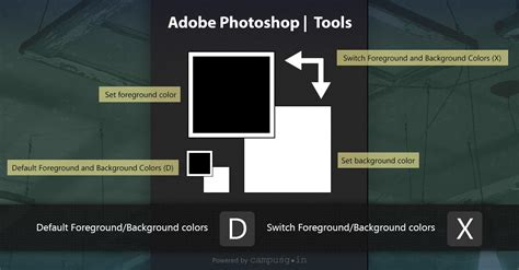 Adobe Photoshop Foreground And Background Color Campus G