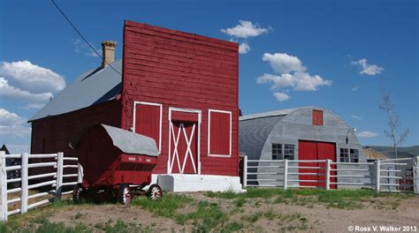 This False Front Building Was Once A Store In Dingle Idaho