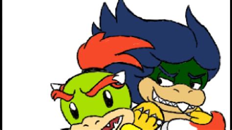 Ludwig And Bowser Jr Tribute Youtube