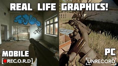 A GAME Like No Other REAL LIFE GRAPHICS REC O R D MOBILE Demo Vs