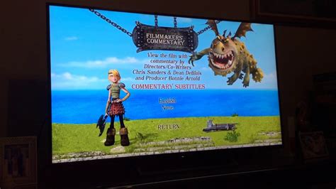 Dreamworks How To Train Your Dragon Dvd Menu Walkthrough Of