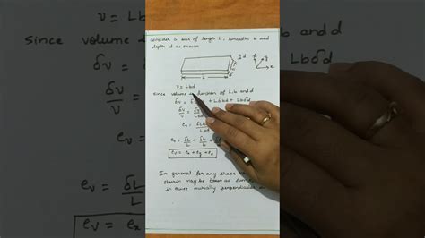 Strength Of Materials Poisson S Ratio Volumetric Strain And Elastic