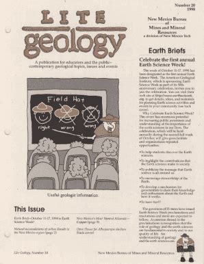 Fillable Online Geoinfo Nmt Geology And Mineral Resources Land Use