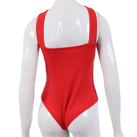 Body Canelado Feminino Decote Tran Ado Frontal Compre Agora